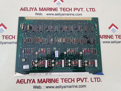 Saab Marine PU 2 PB 1-10 D-A Converter PCB Card 9114670-004K Saab Marine PU 2 PB 1-10 D-A Converter PCB Card 9114670-004K