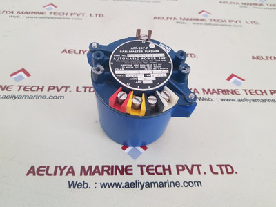 Automatic Power Apf-247-p Pan-master Flasher 9060-0125/1001 6Amp - Used Automatic Power Apf-247-p Pan-master Flasher 9060-0125/1001 6Amp - Used