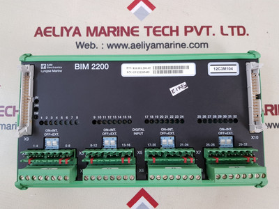 Sam Electronics Lyngso Marine Bim 2200 Interface Module 810.001.200-05 - Used Sam Electronics Lyngso Marine Bim 2200 Interface Module 810.001.200-05 - Used