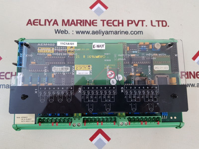 Lyngso marine/sam electronics aem 402 analog input module - Used Lyngso marine/sam electronics aem 402 analog input module - Used