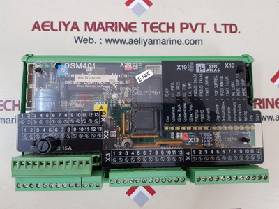 Stn Atlas / Sam Electronics Dsm 401 Diesel Control Module 271.130.437.F Stn Atlas / Sam Electronics Dsm 401 Diesel Control Module 271.130.437.F