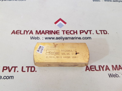 Parker c1200b10 check valve - Used Parker c1200b10 check valve - Used