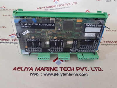 Lyngso marine/stn atlas dual system bus module sam 401 962.002.600 - Used Lyngso marine/stn atlas dual system bus module sam 401 962.002.600 - Used