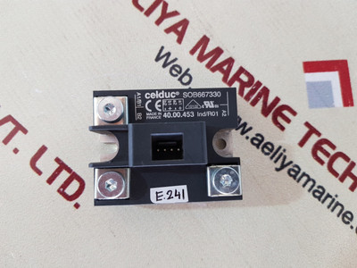 Celduc sob667330 solid state relay 40.00.453 ind/r01 - New