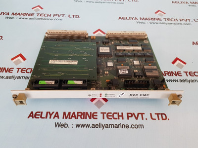 Ge d20 eme pcb card 526-2100-cc - Used Ge d20 eme pcb card 526-2100-cc - Used