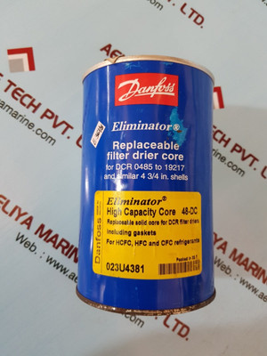 Danfoss eliminator replaceable filter drier core 023u4381