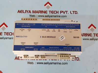 Selco s6100 s/ls module s6100.0010 - Used Selco s6100 s/ls module s6100.0010 - Used