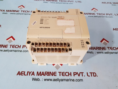 Mitsubishi melsec fx-16mr-es/ul programmable controller - Used