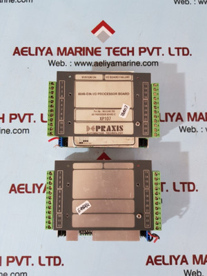 Praxis 98.6.049.706 6049-din i/o processor board - Used Praxis 98.6.049.706 6049-din i/o processor board - Used