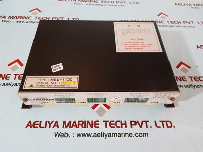 Hyundai msu-113c heem-2 motor auto control unit Used