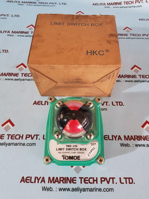 Tomoe tms-310 limit switch box 16a 250vac 0.6a 125vdc