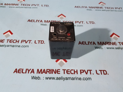 Decam vtu-30 time delay relay 110v 60hz - Used Decam vtu-30 time delay relay 110v 60hz - Used