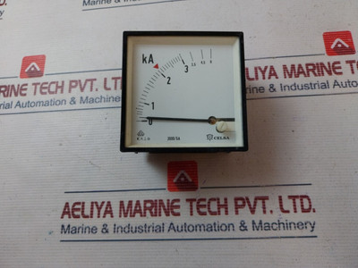 Celsa 3000/5A Ammeter 0-3/6 Ka - Used Celsa 3000/5A Ammeter 0-3/6 Ka - Used