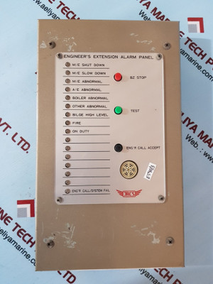 Jrcs Ext-200 Engineer's Extension Alarm Panel 6422 - Used