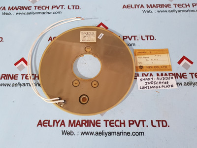 Nzk el plate eb-2518-1 hr shaft-rudder indicator luminous plate - New Nzk el plate eb-2518-1 hr shaft-rudder indicator luminous plate - New