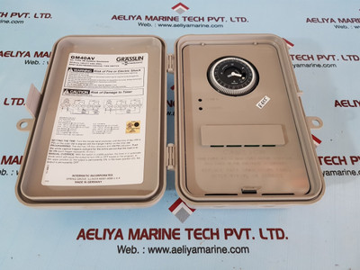 Grasslin gm40av dpdt electromechanical time switch - New