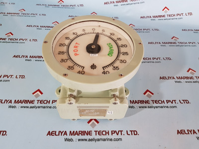 Osaka nunotani jis f 8522 sl-200 electric rudder angle indicator - Used Osaka nunotani jis f 8522 sl-200 electric rudder angle indicator - Used
