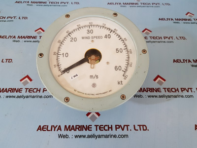 Nippon electric a20s wind speed indicator - Used Nippon electric a20s wind speed indicator - Used