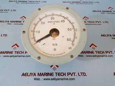 Nippon electric a20s wind speed indicator