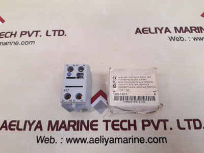 Allen-bradley 100-f ser.a contact, a-b cat: 100-f/100-fa11 Allen-bradley 100-f ser.a contact, a-b cat: 100-f/100-fa11