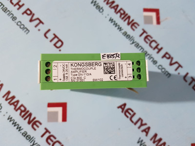 Kongsberg gn-110/a thermocouple amplifier 24vdc