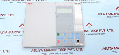 Abb Rel670 Line Distance Protection Display 1Mrk00008-pb Sw1.2 09/12 Rev.R.B0