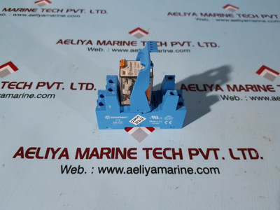 Finder 56.32.8.110.0040 Relay With 96.02 Socket 12A-250V - Used Finder 56.32.8.110.0040 Relay With 96.02 Socket 12A-250V - Used