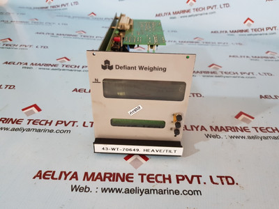 Defiant weighing ep11-005 input module - Used