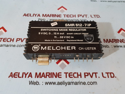 Melcher smr 512-7ip switching mode regulator - Used