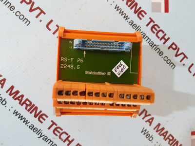 Weidmuller rs-f 26 module 2248.6 Weidmuller rs-f 26 module 2248.6