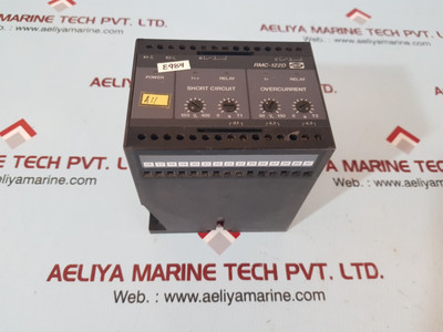 Deif Rmc-122D 600006423.10 Short Circuit And Overcurrent Relay - Used Deif Rmc-122D 600006423.10 Short Circuit And Overcurrent Relay - Used