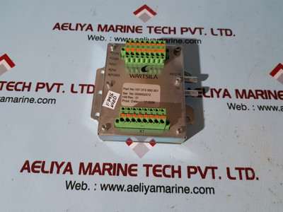 Wartsila 107.373.550.001 control module Wartsila 107.373.550.001 control module