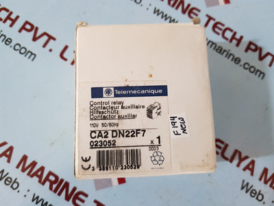 Telemecanique Ca2 Dn22F7 Control Relay 110V 50/60Hz - New Telemecanique Ca2 Dn22F7 Control Relay 110V 50/60Hz - New