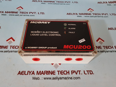 Mobrey mcu200 liquid level control