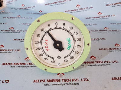 Osaka nunotani fl 200 electric rudder angle indicator - Used Osaka nunotani fl 200 electric rudder angle indicator - Used