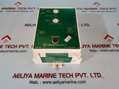 Westinghouse 1293C47G12 Ground Fault Relay 120Vac-125Amps - Used Westinghouse 1293C47G12 Ground Fault Relay 120Vac-125Amps - Used