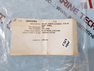 Terasaki tzs-hc earth leakage relay