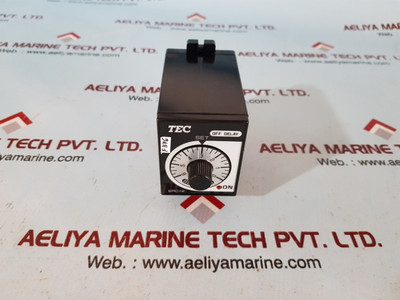 Tec erc-2 time delay relay 0 to 6 seconds - New Tec erc-2 time delay relay 0 to 6 seconds - New
