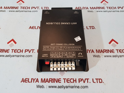 Speed-o-controls anti crane collision