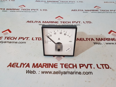Hobut Analogue Panel Ammeter 0/5/10a - New Hobut Analogue Panel Ammeter 0/5/10a - New