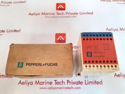 Pepperl+fuchs we77/ex-2 switch amplifier 129198 - Used Pepperl+fuchs we77/ex-2 switch amplifier 129198 - Used