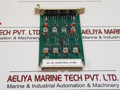 Bbc ut481 pcb card gnt6033813b - Used Bbc ut481 pcb card gnt6033813b - Used
