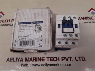 Telemecanique/schneider cad50nd auxiliary contactor