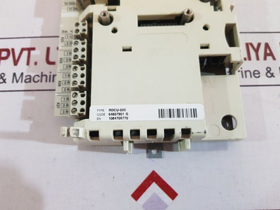 Abb Rdcu-02C Inverter Control Board - Used Abb Rdcu-02C Inverter Control Board - Used