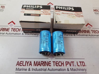 Set Of 3X Philips 2222 051 59682 Capacitor - New Set Of 3X Philips 2222 051 59682 Capacitor - New