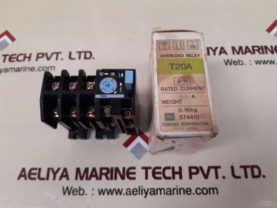 Toshiba T20A Overload Relay Japan 180 gm 57441021 Toshiba T20A Overload Relay Japan 180 gm 57441021