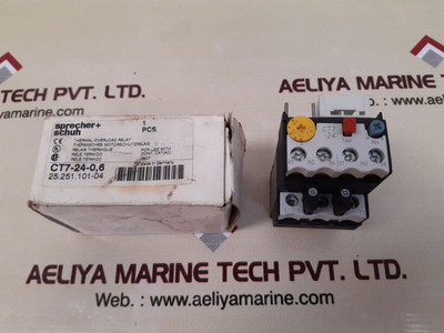 Sprecher+Schuh CT7-24-0,6 Thermal Overload Relay - Made in Germany Sprecher+Schuh CT7-24-0,6 Thermal Overload Relay - Made in Germany