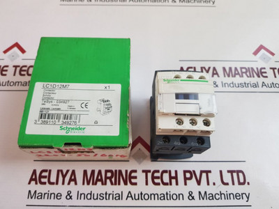 Schneider/Telemecanique Lc1D12M7 Contactor 25A Free Shipping - Used Schneider/Telemecanique Lc1D12M7 Contactor 25A Free Shipping - Used