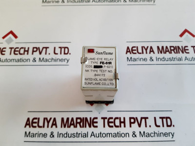 Sunflame Fe-61R Flame-eye Relay With Base 100/110Vac