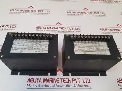 Toyo Keiki El-3T 3-phase Watt Converter 0~1800 Kw